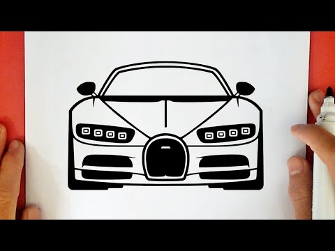 WIE ZEICHNET MAN EIN BUGATTI CHIRON